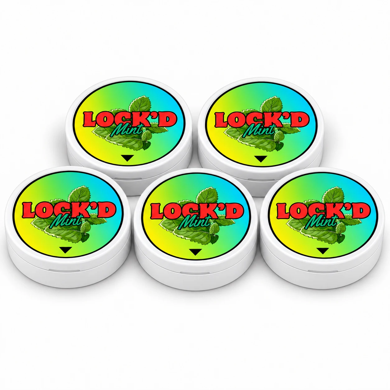 LOCK’D five-pack product presentation